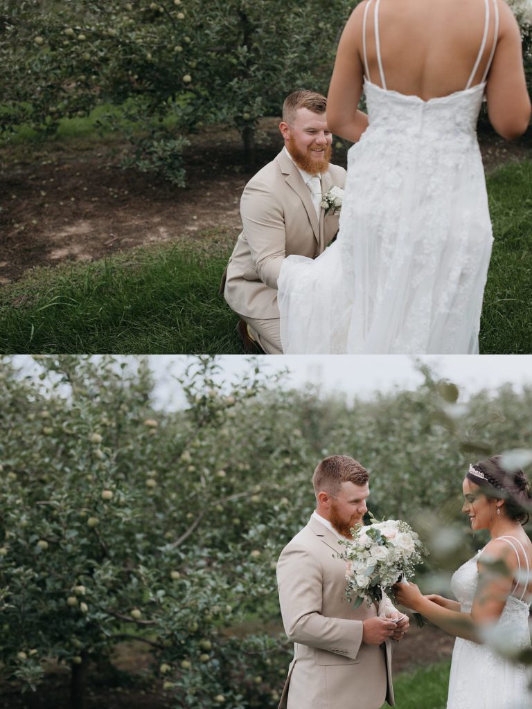 dixon's apple orchard wedding