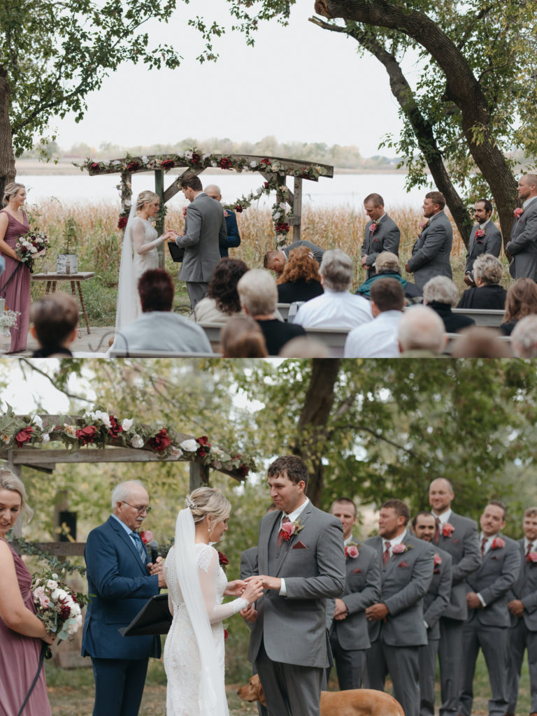 gathered oaks wedding